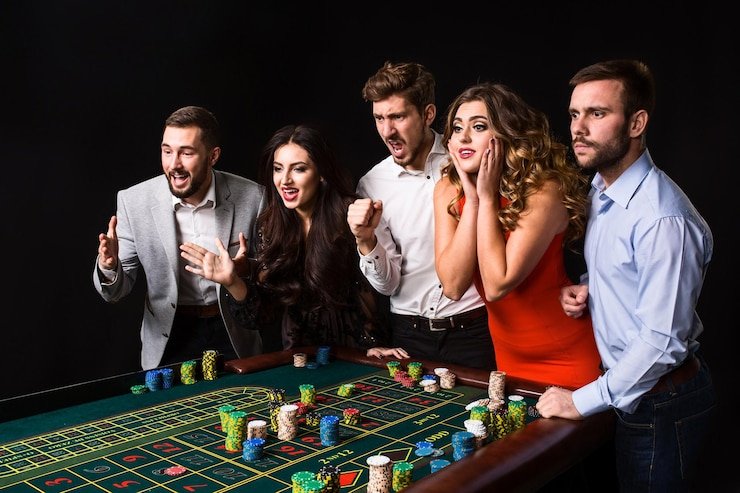Tampilan meja Live Casino dnatoto dengan dealer nyata siap melayani pemain Indonesia